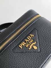 Prada leather mini bag black 18x11.5x7.5cm - 2