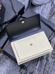 YSL sunset woc in black & yellow 25x18x5cm - 5