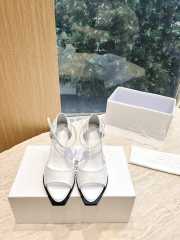 The Row High Heels In White 7cm - 3