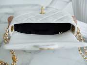 Chanel 22A Mini Flap Bag With Gold Buckle 14×21×6.5cm - 5