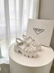 Prada high-heeled sandal 2023s in white - 2