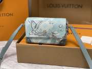 Louis Vuitton M22637 Steamer Mini Handbag In Blue 18x11x6.5cm - 1