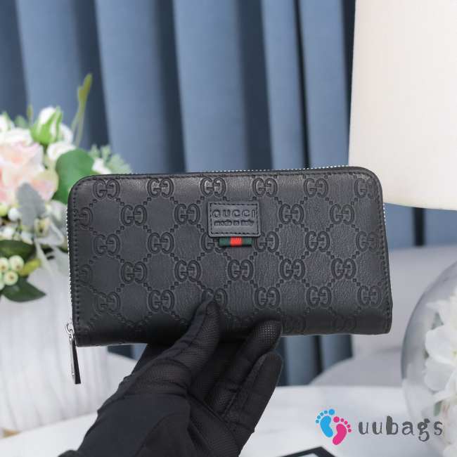 Gucci wallet 6005 in black 19x10x3.5cm - 1