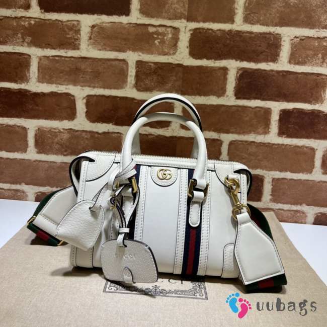 Exquisite Gucci white top handle bag 27x18x14cm - 1