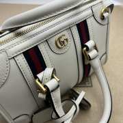 Exquisite Gucci white top handle bag 27x18x14cm - 2