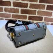 Exquisite Gucci blue top handle bag 27x18x14cm - 5