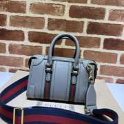 Exquisite Gucci blue top handle bag 27x18x14cm - 2