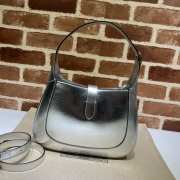 Gucci Jackie 1961 silver shoulder bag 27.5x19x4cm - 3