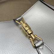 Gucci Jackie 1961 silver shoulder bag 27.5x19x4cm - 4