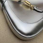 Gucci Jackie 1961 silver shoulder bag 27.5x19x4cm - 6