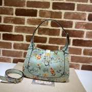 Gucci Jackie 1961 blooming Love shoulder bag 28x19x4.5cm - 6