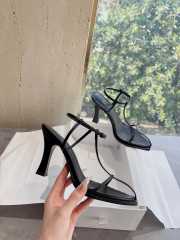 The row high heel in black S002 7cm - 4