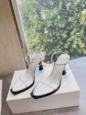 The row high heel in white S002 7cm