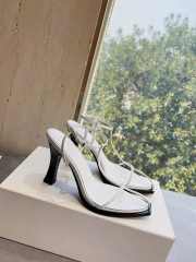 The row high heel in white S002 7cm - 6