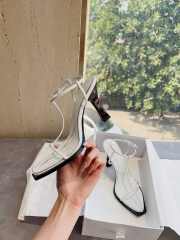 The row high heel in white S002 7cm - 4