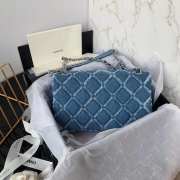 Chanel Denim Flap Bag 25cm - 2