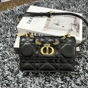 Dior 2023 mini miss caro in black 19x12x6cm - 1