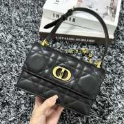 Dior 2023 mini miss caro in black 19x12x6cm - 5