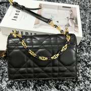 Dior 2023 mini miss caro in black 19x12x6cm - 4