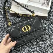 Dior 2023 mini miss caro in black 19x12x6cm - 6