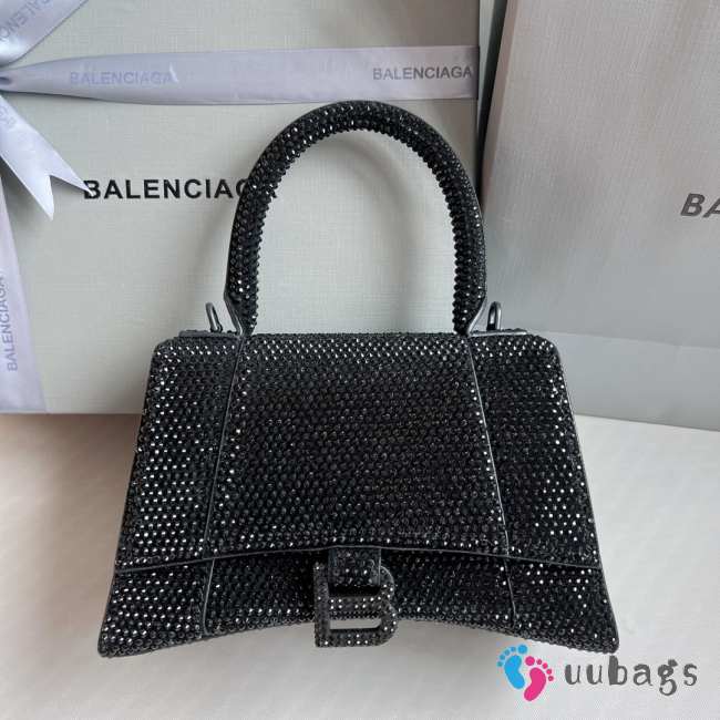 Balenciaga Hourglass bling bling in black 23x10x24cm - 1