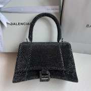 Balenciaga Hourglass bling bling in black 23x10x24cm - 1