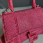 Balenciaga Hourglass bling bling in pink 19x8x13cm - 5