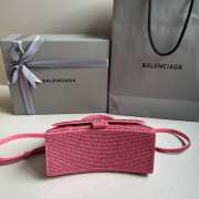 Balenciaga Hourglass bling bling in pink 23x10x24cm - 6