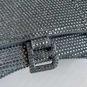 Balenciaga Hourglass bling bling in gray 23x10x24cm - 5