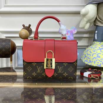 Louis Vuitton Locky BB Monogram In Red 20x16x7.5cm