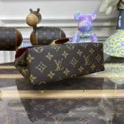 Louis Vuitton Locky BB Monogram In Red 20x16x7.5cm - 4