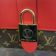 Louis Vuitton Locky BB Monogram In Red 20x16x7.5cm - 3