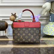 Louis Vuitton Locky BB Monogram In Red 20x16x7.5cm - 2