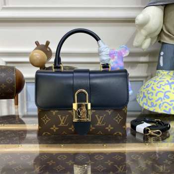 Louis Vuitton Locky BB Monogram In Black 20x16x7.5cm