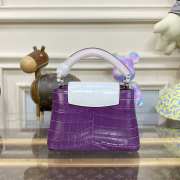 Louis Vuitton Capucines M48865 In Purple 27x18x9cm - 2