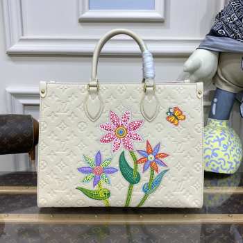 Louis Vuitton M46416 Onthego In White 35x27x14cm