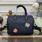 LV M46415 Speedy Bandoulière In Black 25x19x15cm - 6