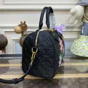 LV M46415 Speedy Bandoulière In Black 25x19x15cm - 5