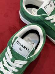 Chanel 23A Sneaker In Green - 4