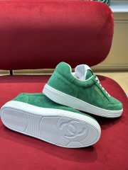 Chanel 23A Sneaker In Green - 2