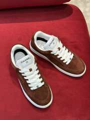 Chanel 23A Sneaker In Brown - 1