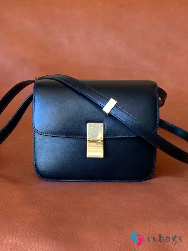 Celine box teen 2019 in black 18.5cm - 1