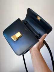 Celine box teen 2019 in black 18.5cm - 6