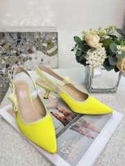 J'Adior High Heels In Yellow 6.5/10cm - 1