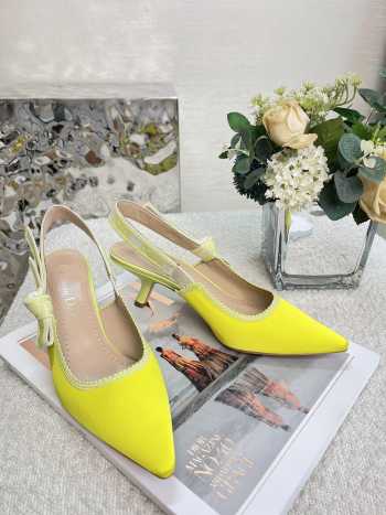 J'Adior High Heels In Yellow 6.5/10cm