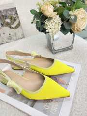 J'Adior High Heels In Yellow 6.5/10cm - 2