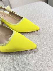 J'Adior High Heels In Yellow 6.5/10cm - 6