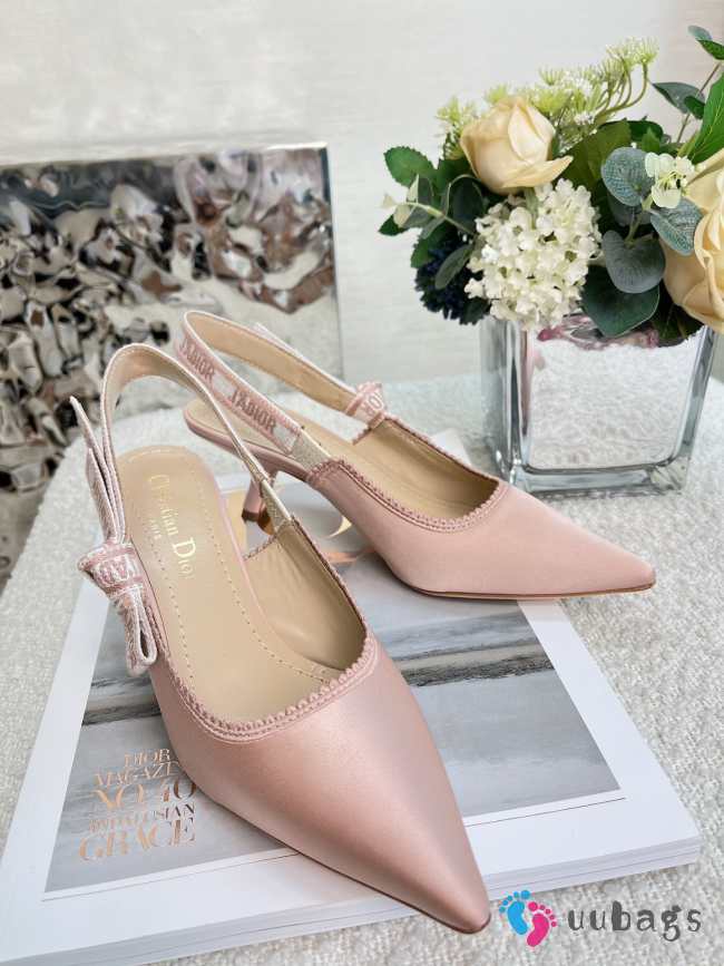 J'Adior High Heels In Pink Pastel 6.5/10cm - 1