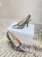 Dior Plan de Paris High Heels In White 2/6.5/10cm - 3