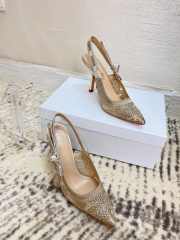 Dior Plan de Paris High Heels In Beige 2/6.5/10cm - 3